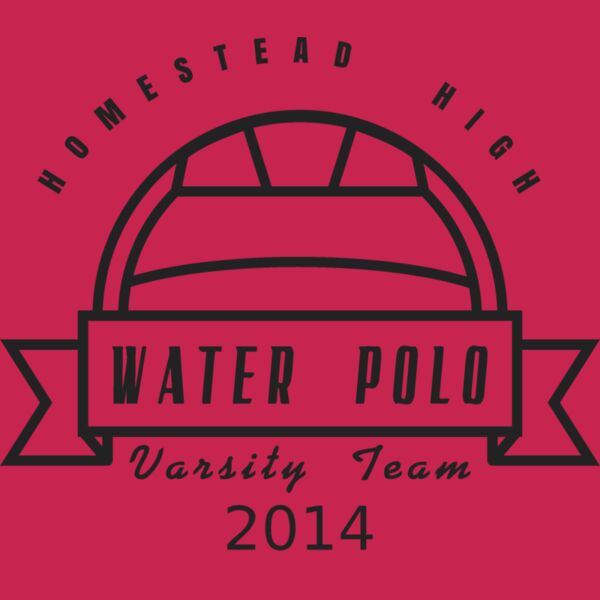 Water Polo Template DNT001 BW Thumbnail