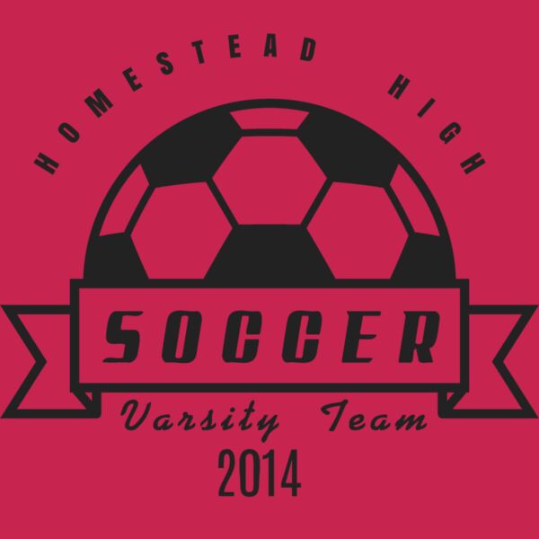 Soccer Template DNT001 BW Thumbnail