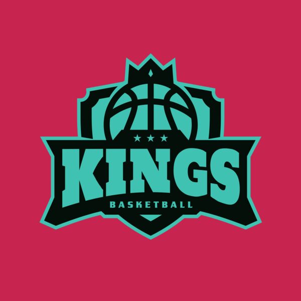 Kings Basketball Logo Template Thumbnail
