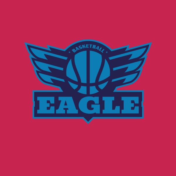Eagle Basketball Logo Template Thumbnail