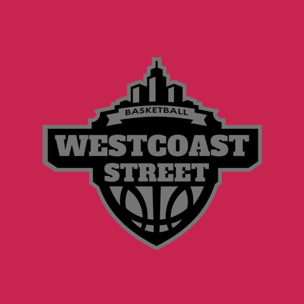 Westcoast Street Basketball League logo template Thumbnail