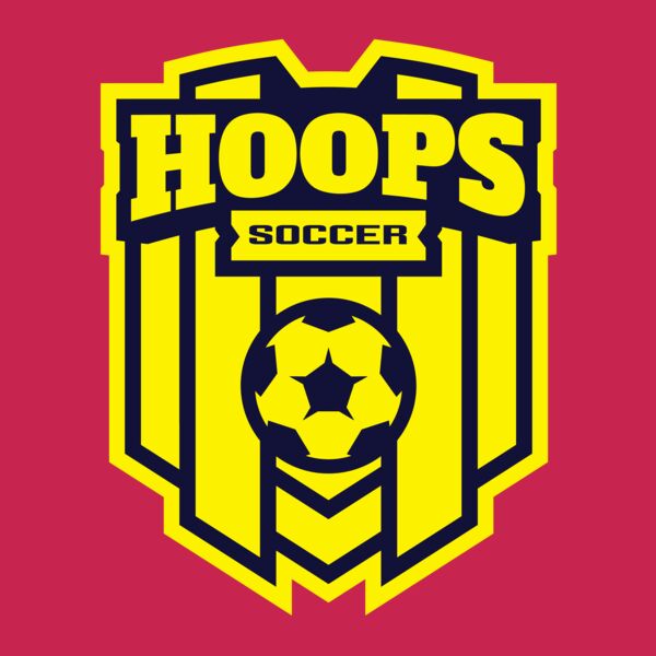 Hoops Soccer logo template Thumbnail