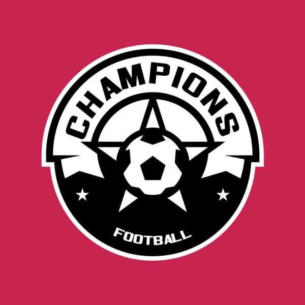 Champions Football logo template Thumbnail