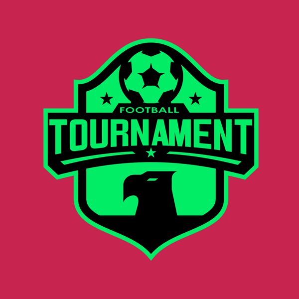 Tournament Football logo template 02 Thumbnail