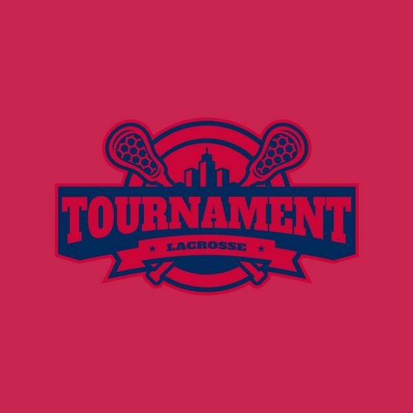Tournament Lacrosse Logo Template Thumbnail