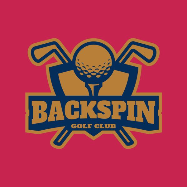 Backspin Golf Club logo template Thumbnail