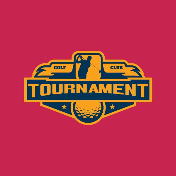 Tournament Golf Club logo template Thumbnail