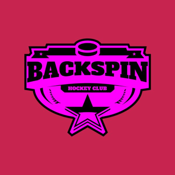 Backspin Hockey Club logo template Thumbnail