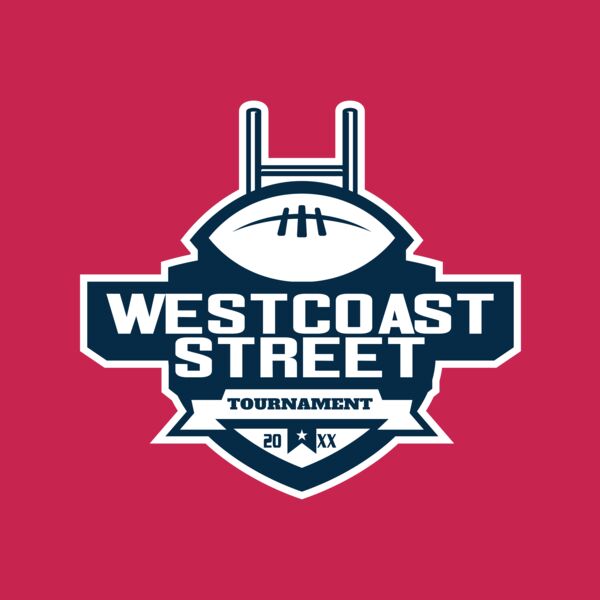 West Coast Street Tournament logo template Thumbnail