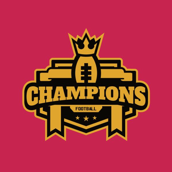 Champions Football Team logo template 02 Thumbnail