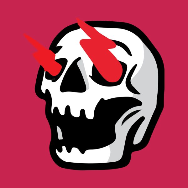 Elements Skull logo template Thumbnail