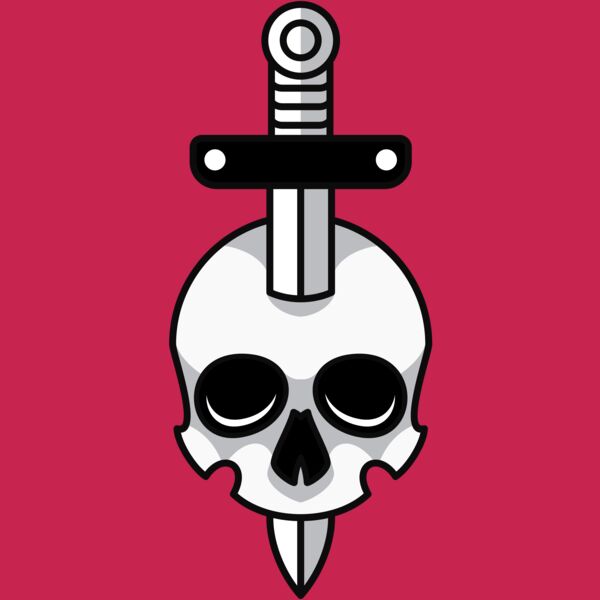 Elements Skull logo template 07 Thumbnail