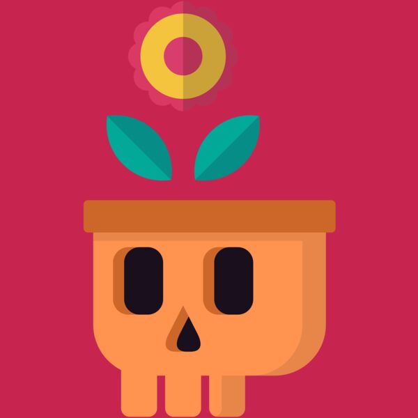 Elements Skull logo template 08 Thumbnail