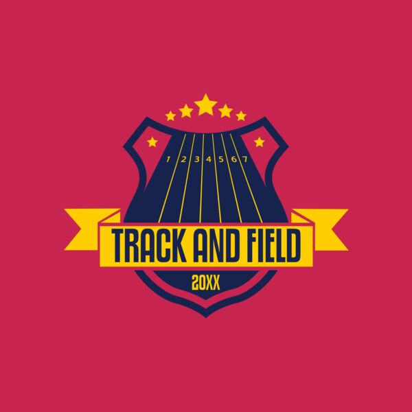 Track & Field Team Logo 06 Thumbnail