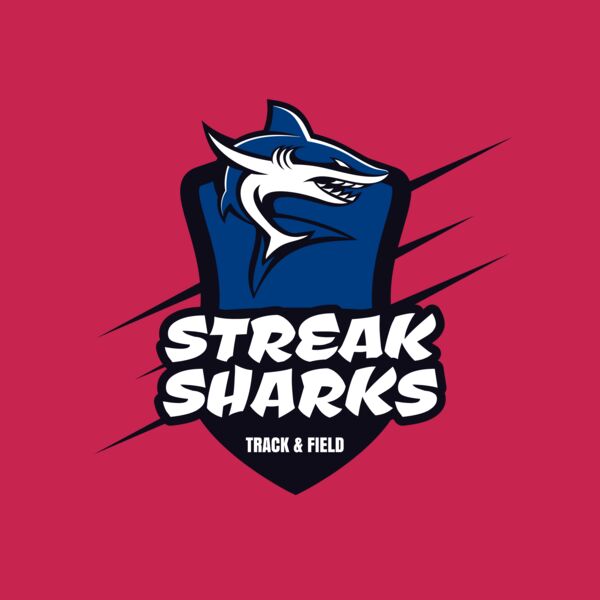 Sharks Track & Field Team Logo 01 Thumbnail