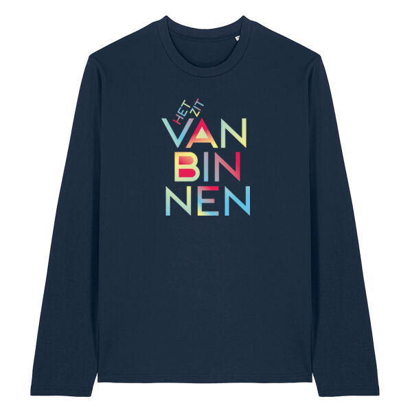 Long sleeve Het zit vanbinnen  Thumbnail